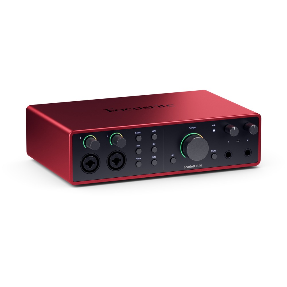 Внешняя звуковая карта с USB FOCUSRITE Scarlett 16i16 4th Gen