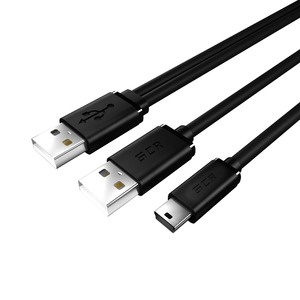 Кабель USB 2.0 Тип A - B 5pin mini Greenconnect GCR-51599 0.5m