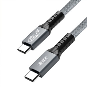 Кабель USB4 Тип C - USB4 Тип C Greenconnect GCR-57108 0.3m