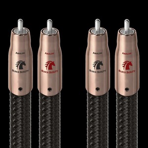 Кабель аудио 2xRCA - 2xRCA Audioquest Black Beauty 2RCA-2RCA 0.6m