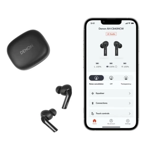 Наушники внутриканальные беспроводные Denon AH-C840NCW Black
