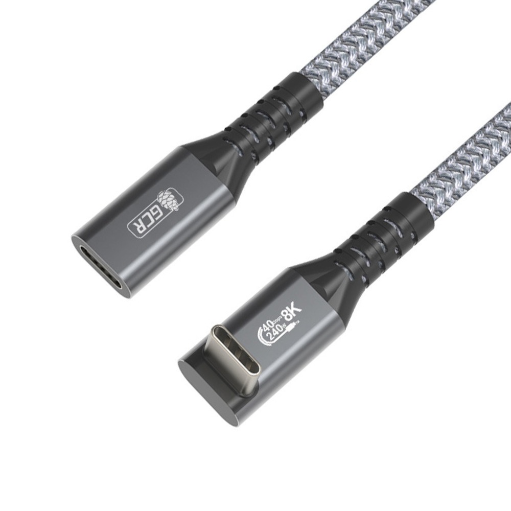 Кабель USB4 Тип C - USB4 Тип C Greenconnect GCR-57138 0.2m