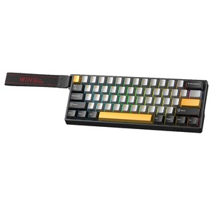 Клавиатура игровая AULA WIN60HE MAX Gray-Black-Orange