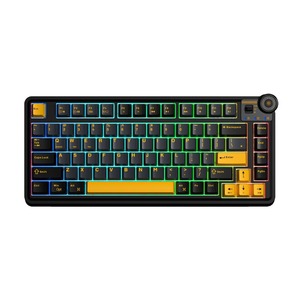 Клавиатура игровая AULA AU75 Black-Dark Blue-Orange
