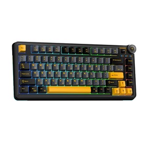 Клавиатура игровая AULA AU75 Black-Dark Blue-Orange