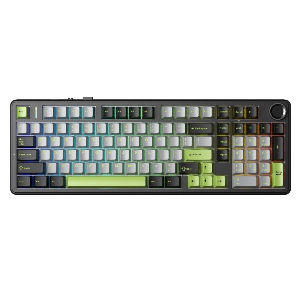 Клавиатура игровая AULA F99Pro Black-Gray-Green