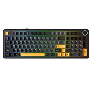Клавиатура игровая AULA F99Pro Black-Dark Blue-Orange