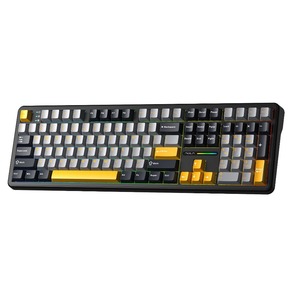 Клавиатура игровая AULA F108 Gray-Orange-Deep Gray