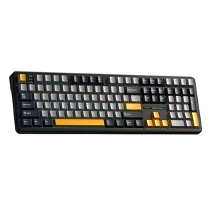 Клавиатура игровая AULA F108 Gray-Orange-Deep Gray