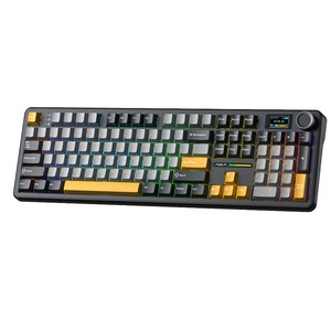 Клавиатура игровая AULA F108 Pro Gray-Orange-Deep Gray
