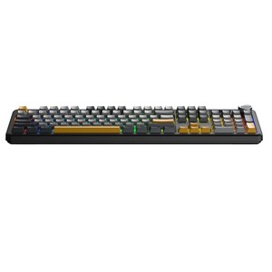 Клавиатура игровая AULA F108 Pro Gray-Orange-Deep Gray