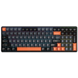 Клавиатура игровая AULA S100 Black-Gray-Orange