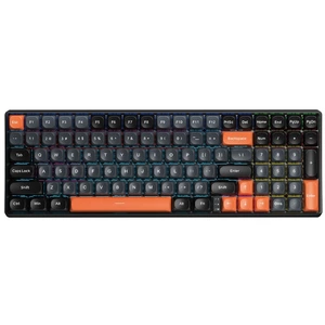 Клавиатура игровая AULA S100 Black-Gray-Orange