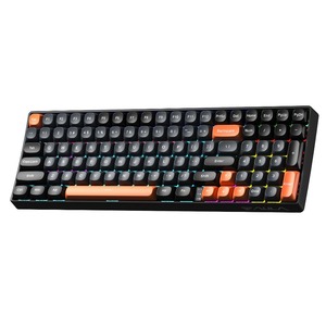 Клавиатура игровая AULA S100 Black-Gray-Orange