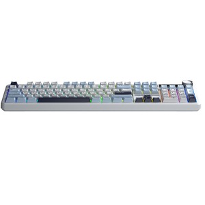 Клавиатура игровая AULA F108 Pro Light Blue-White-Black