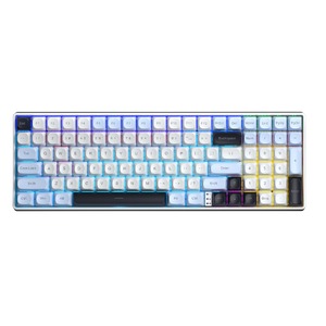 Клавиатура игровая AULA S100Pro Blue-White-Black