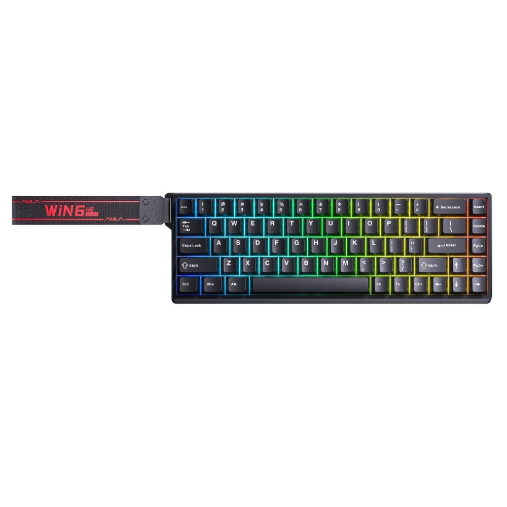 Клавиатура игровая AULA WIN68HE PRO Light Gray-Dark Gray