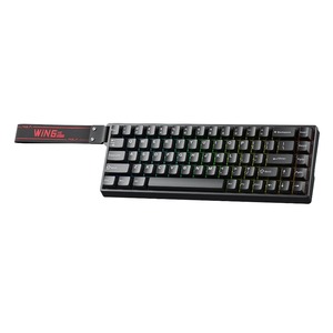 Клавиатура игровая AULA WIN68HE PRO Light Gray-Dark Gray