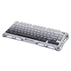 Клавиатура игровая GravaStar Mercury K1 Gradient White
