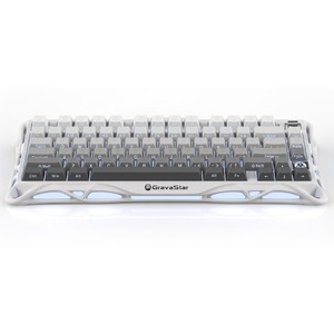 Клавиатура игровая GravaStar Mercury K1 Gradient White
