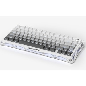 Клавиатура игровая GravaStar Mercury K1 Gradient White