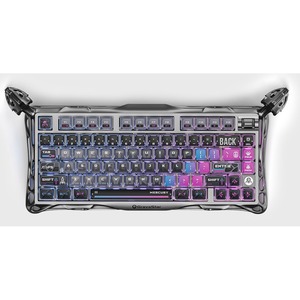 Клавиатура игровая GravaStar Mercury K1 Pro Cyberpunk BLK