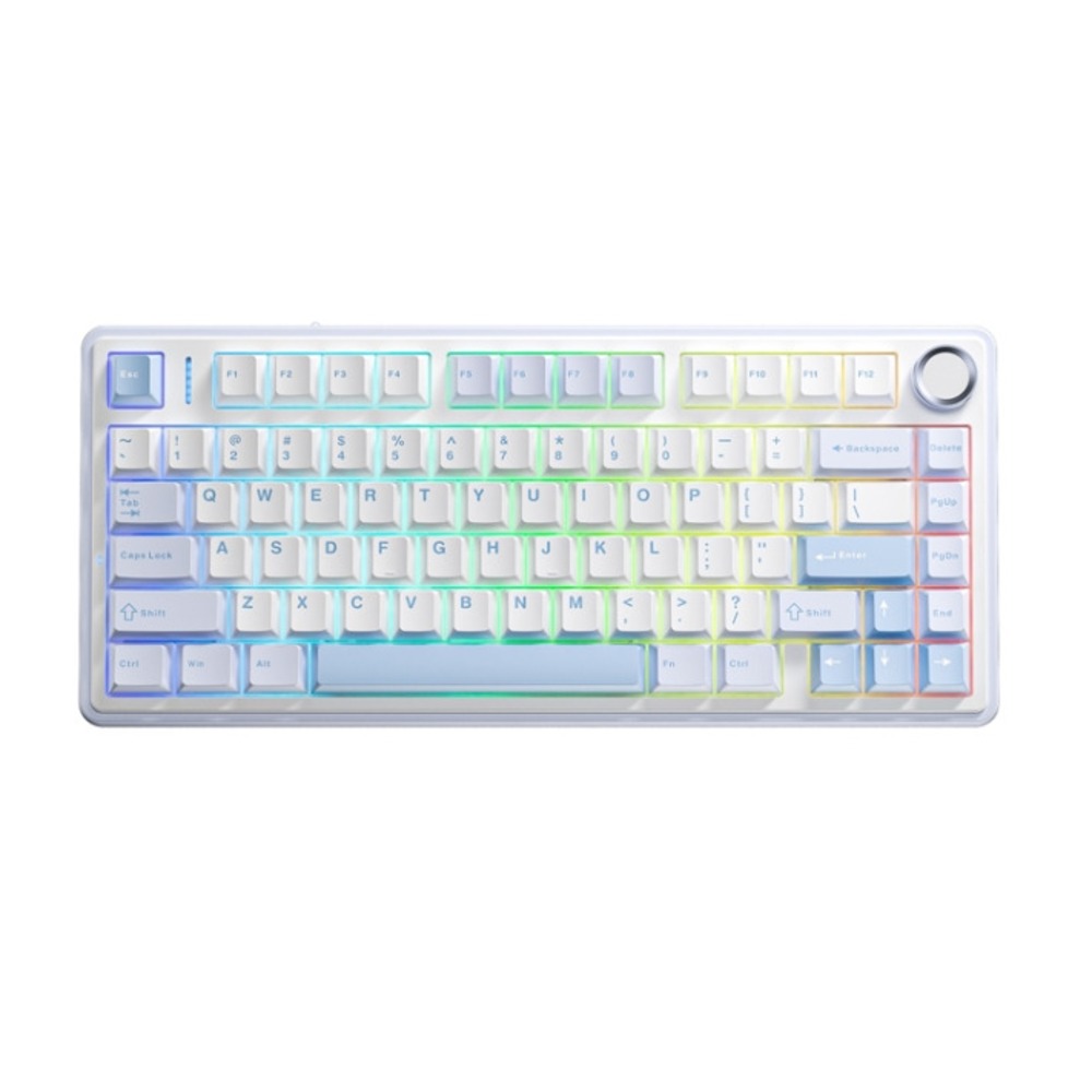 Клавиатура игровая AULA F75 Blue-White-Purple Reaper Switches