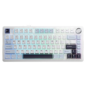 Клавиатура игровая AULA F75 White-Blue-Dark Purple Blue Switches