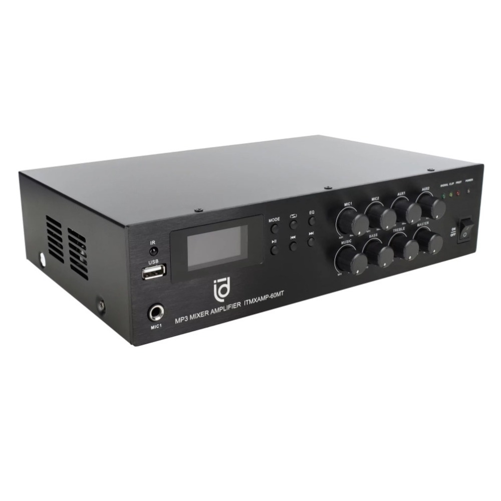 Микшер-усилитель универсальный Intrend ITMXAMP-60MT