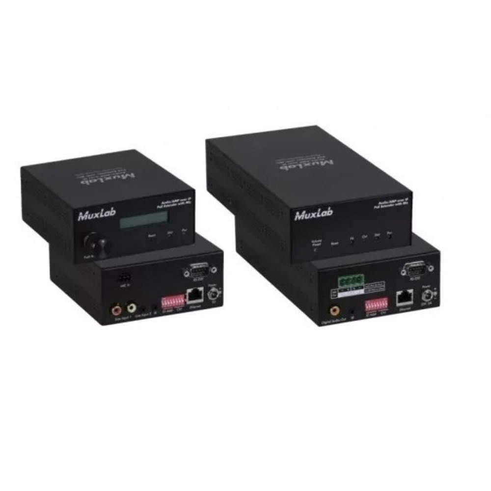 Передача по витой паре Аудио MuxLab 500755-AMP-RX-EU