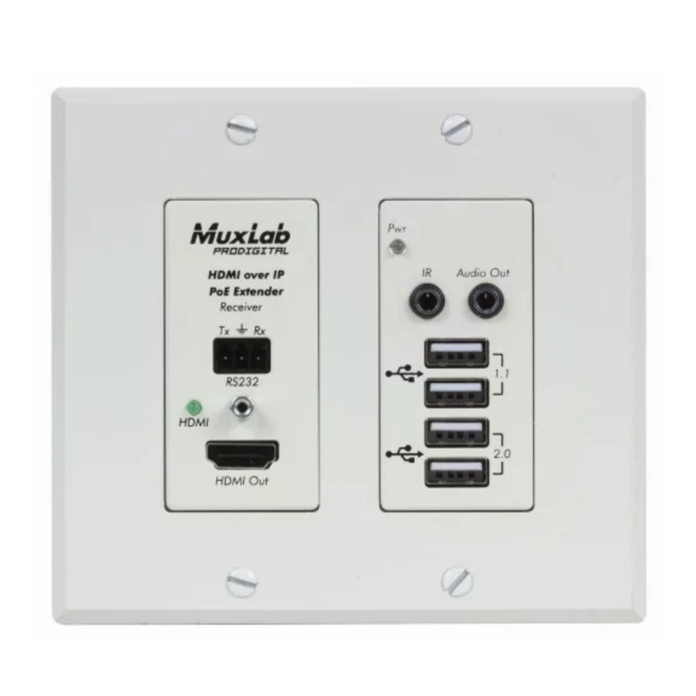 Коммутационная панель MuxLab 500777-RX-WH