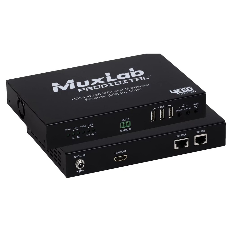 Передача по витой паре HDMI MuxLab 500760-RX-KVM