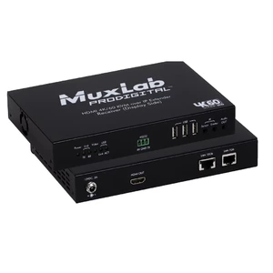 Передача по витой паре HDMI MuxLab 500760-RX-KVM