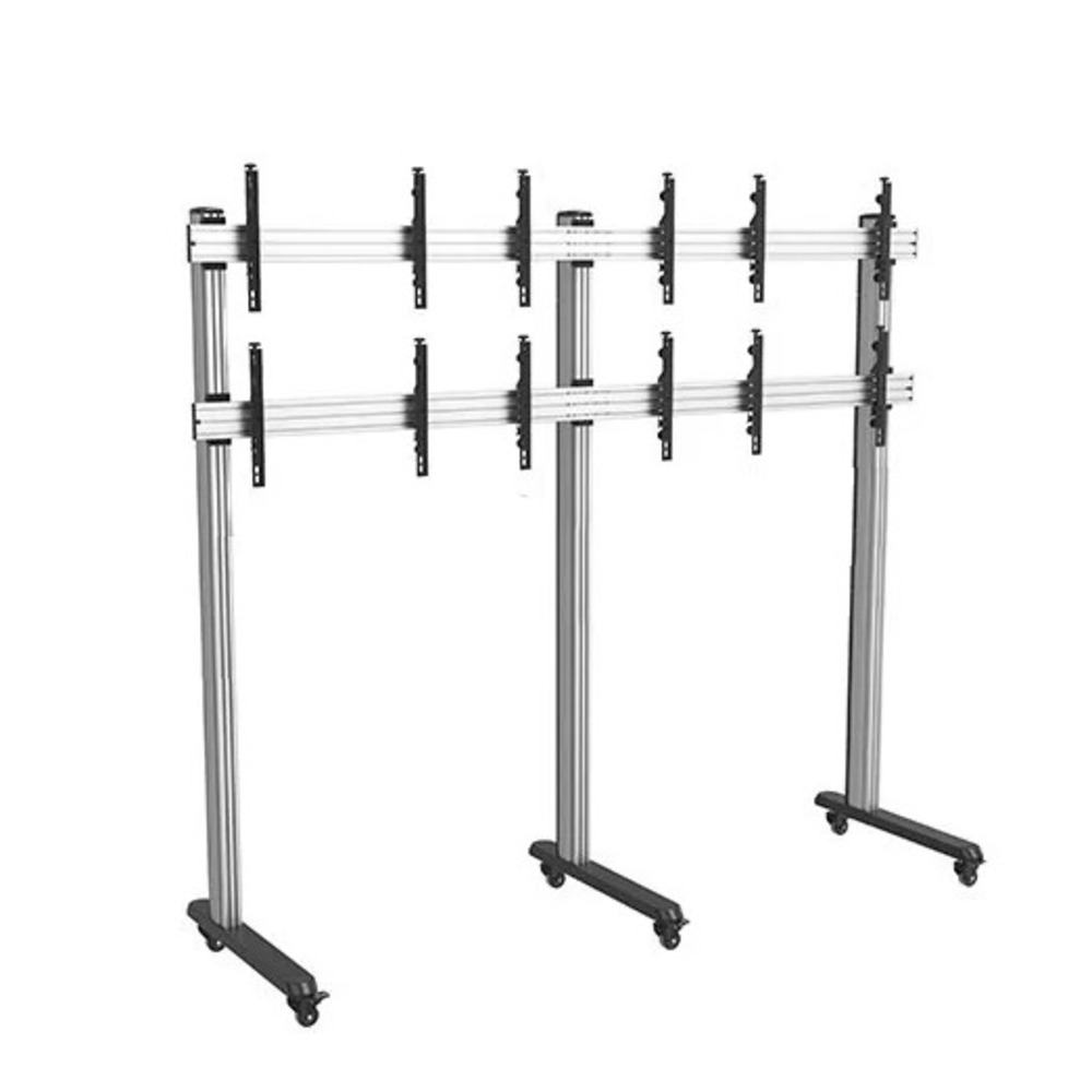 Мобильный стенд для ТВ Wize Pro VWM3X2-55