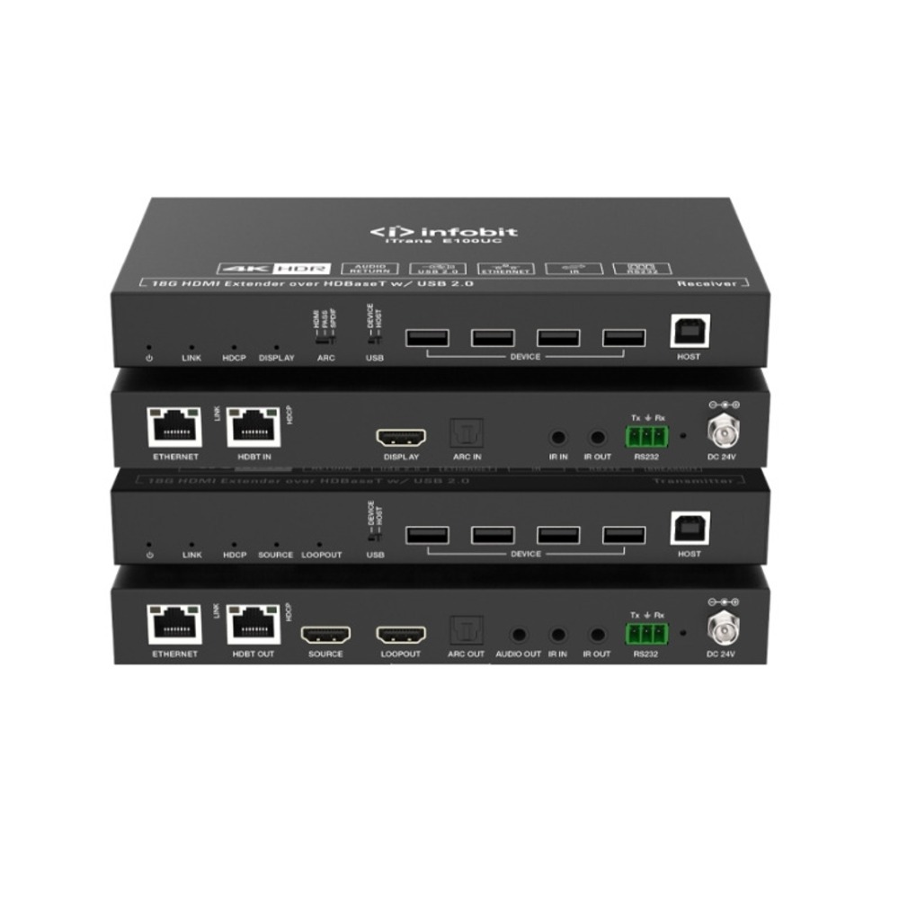 Преобразователь DVI, HDMI, видео Infobit iTrans E100UC