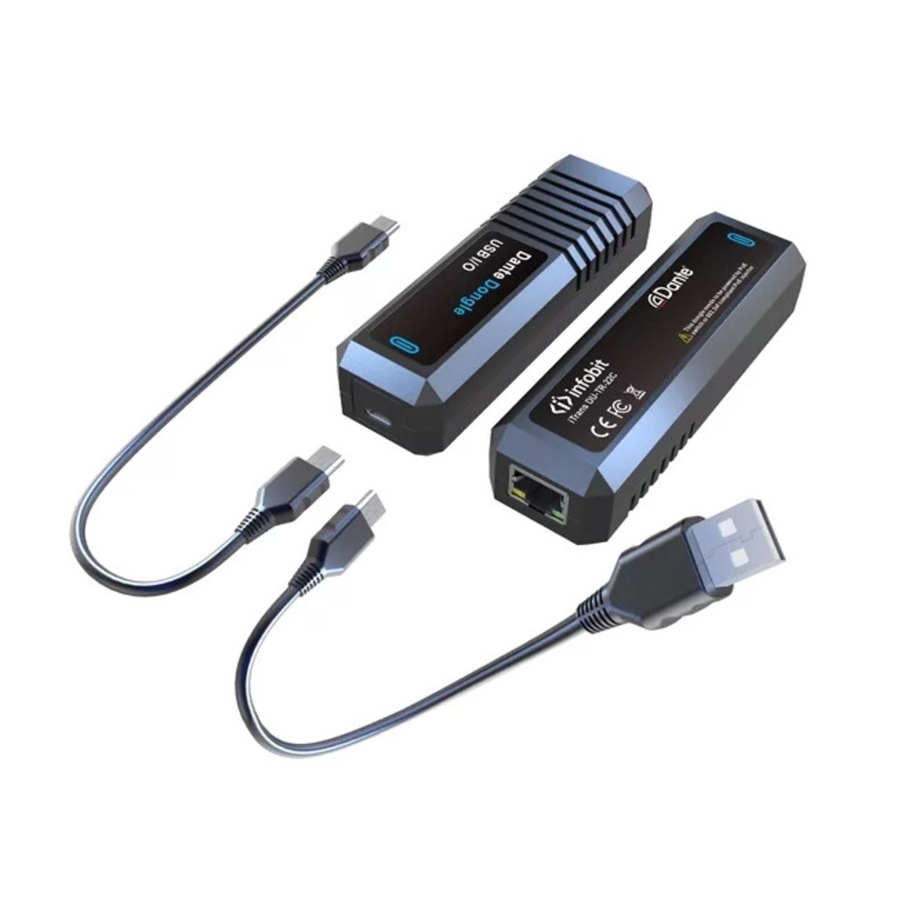 Коммутатор DisplayPort, USB и аудио Infobit iTrans DU-TR-22C