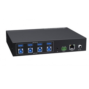 Матричный коммутатор KVM (DVI, USB и аудио) Infobit iMatrix UB44