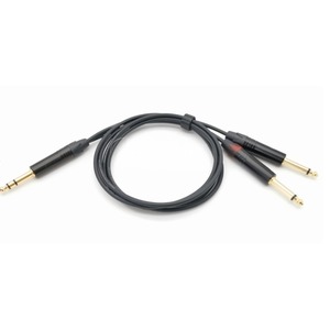 Кабель аудио 1xJack - 2xJack ZZcable E60-2J-JB-0200-0 2.0m