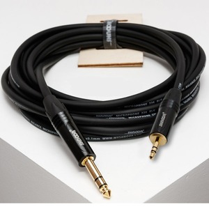 Кабель аудио 1xMini Jack - 1xJack Shnoor MC226-MJJS-B 1.0m
