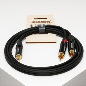 Кабель аудио 1xMini Jack - 2xRCA Shnoor MJ2RCA 6.0m