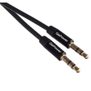 Кабель аудио 1xMini Jack - 1xMini Jack GoPower 00-00027478 1.0m