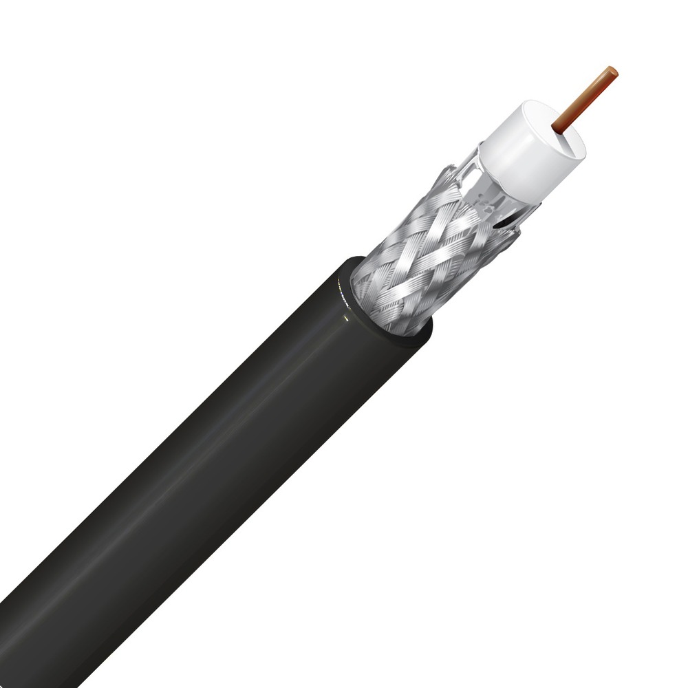 Кабель коаксиальный в нарезку BELDEN 70080.00500 Black