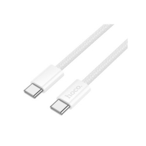 Кабель USB 3.1 Тип C - USB 3.1 Тип C hoco 6942007623100 X105 белый 1.0m