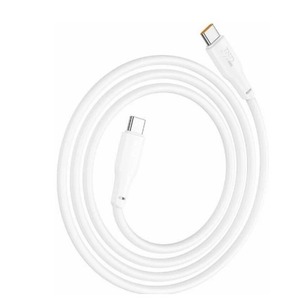 Кабель USB 3.1 Тип C - USB 3.1 Тип C hoco 6931474790736 X93 белый 1.0m