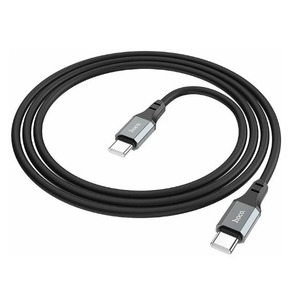 Кабель USB 3.1 Тип C - USB 3.1 Тип C hoco 6931474778017 X86 черный 1.0m
