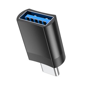 Переходник USB - USB hoco 6931474762016 UA17 черный