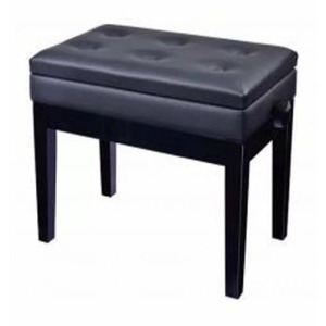 Банкетка для пианино Rin HY-DX16-GLOSS-BLACK