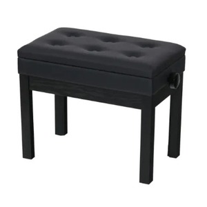 Банкетка для пианино Rin HY-P410-SATIN-BLACK