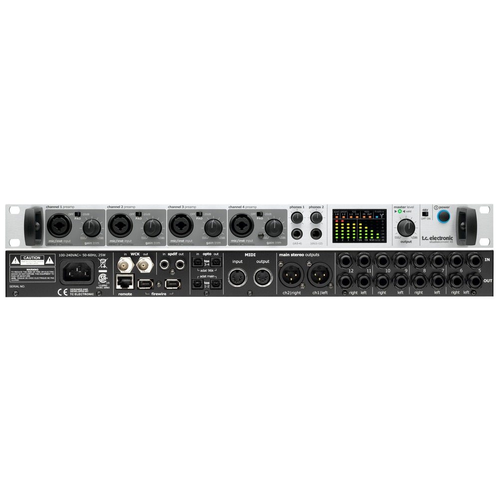 Внешняя звуковая карта с USB Tc Electronic Studio Konnekt 48