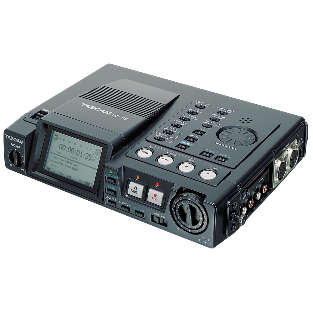 Студийный рекордер/проигрыватель TASCAM HD-P2